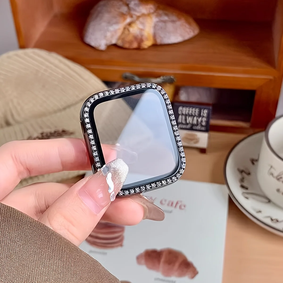 NEW Glass+Diamond Case For App - đánh giá và giá Smartwatch New Watches