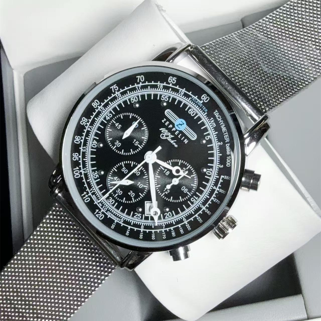 2026 New Collection Zeppelin M - đánh giá và giá Mesh Stainless Strap